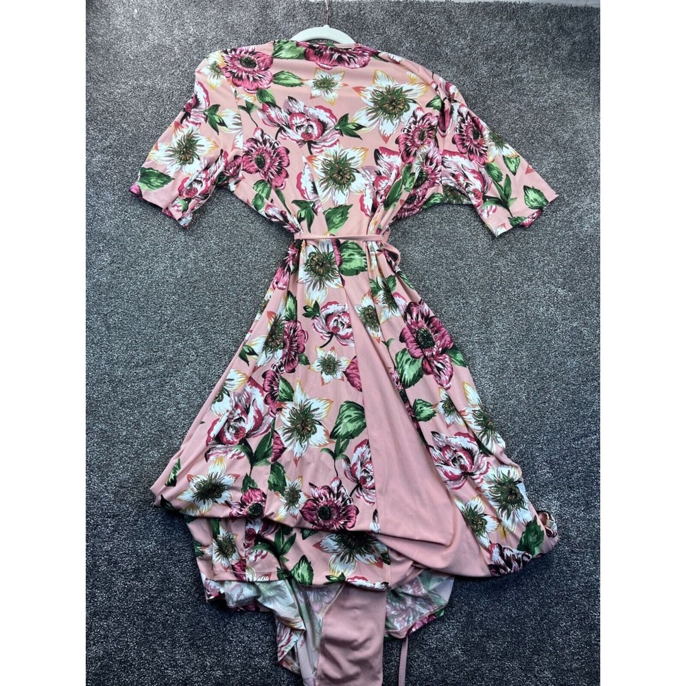 Nina Leonard Womens Miracle Matte Jersey Floral Maxi Dress PXL‎ - Picture 8 of 8